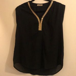 Small Black diamond Studded shirt 💕